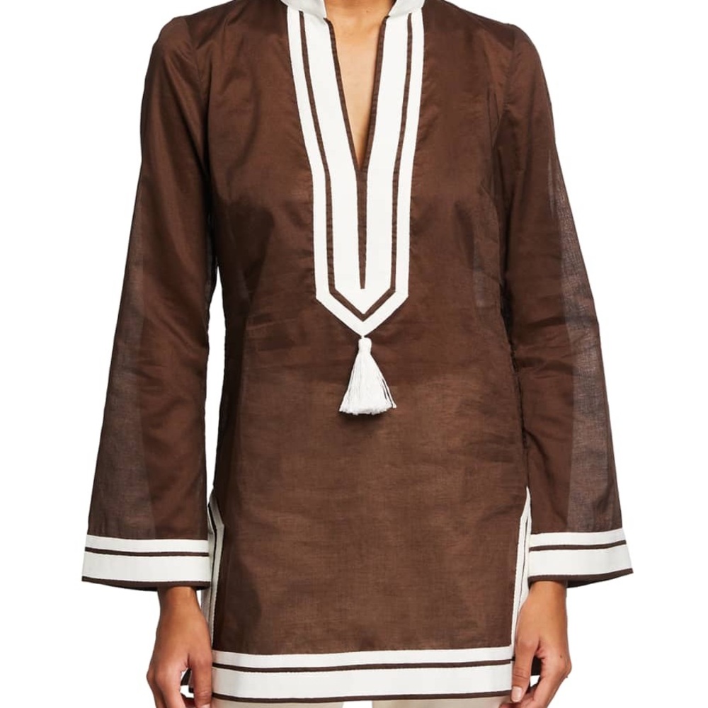 Tory burch Deep Chocolate colored Tunic dress